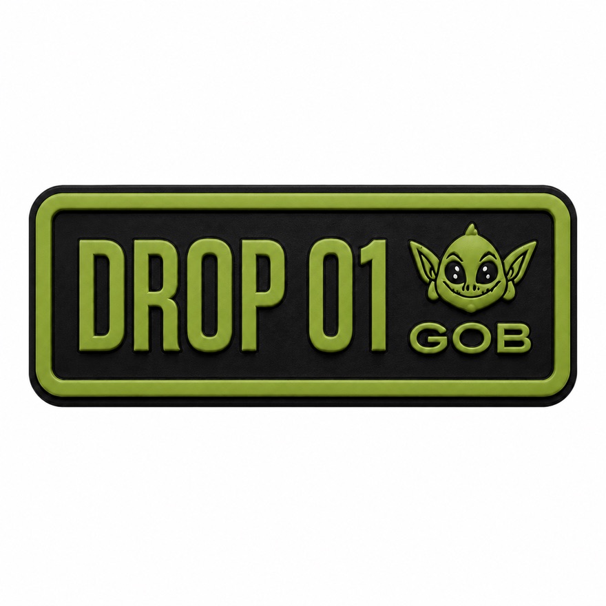 Étiquette Drop 01